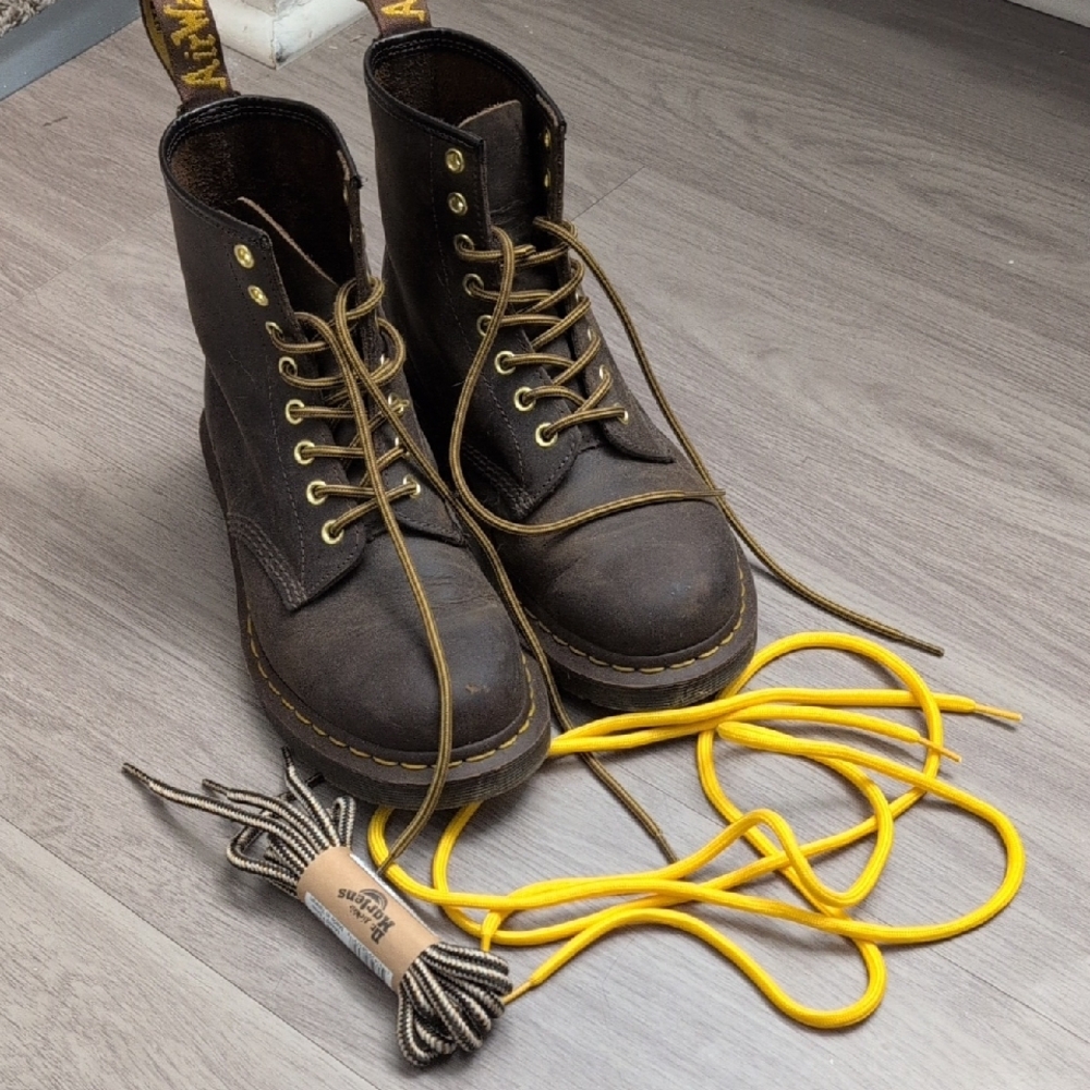 Dr. Martens Brown Leather Boots